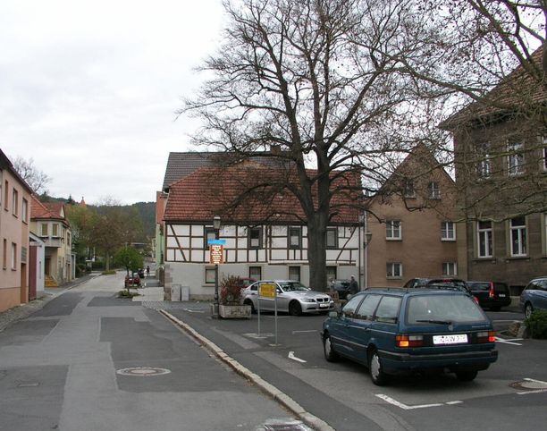 Gymnasiumstraße Richtung West - vorher